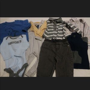 7 piece boys lot, like new. 6-9 months.